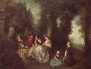 Nicolas Lancret Garden Party china oil painting artist